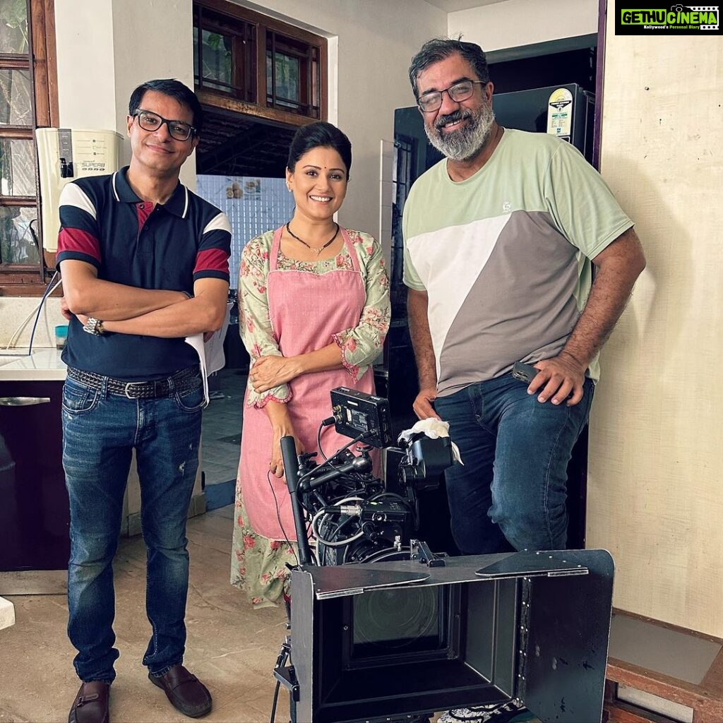 Archana Gupta Instagram - Love being on sets 💖 . . . . . . #actresslife #tvcommercial #shootmode #onset #acting #performance #character #archannaguptaa #model #actor #lightcameraaction #instadaily Mumbai, Maharashtra