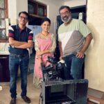 Archana Gupta Instagram - Love being on sets 💖 . . . . . . #actresslife #tvcommercial #shootmode #onset #acting #performance #character #archannaguptaa #model #actor #lightcameraaction #instadaily Mumbai, Maharashtra