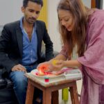 Archana Prajapati Instagram - Finally diya 🪔 jal gaya @castingnoor ❤️😂✨🧿🔥 #happyrakhi