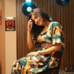Archana Ravichandran Instagram - Smile : The curve that sets everything straight 😊 Outfit : @coolclub_chennai PC : @georgee__john