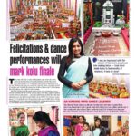 Archana Ravichandran Instagram - Our very own celebrity Archana Ravichandran graced the homes of the top 9 finalists, adding her charm and grace to the experience... Chance-eyilla Golu Contest 2023 grand finale all set for tomorrow .. For complimentary passes ,give a missed call to 7862991122 @iam_archanaravichandran #Golucontest #ChanceyillaGolu