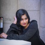 Archana Ravichandran Instagram - Wearing black isn’t just a choice, it’s a statement. Radiating style, attitude, and positivity from within! 🌟🖤 #BlackMagicConfidence . . PC : @tk_studio__ Mua : @jeevithamakeupartistry Outfit : @f2f_designerboutique @keziah_costume_stylist Earring : @chennai_jazz
