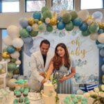 Archana Suseelan Instagram – Our baby shower 🥰 @praveen2261