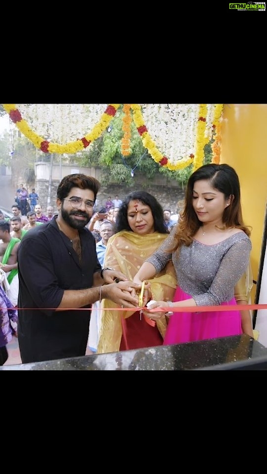 Archana Suseelan Instagram - Old memories Shop Inaugurating with 🤩 my rani Amma 🥰 , @actor_deepan @bobby_josephtvm, @lalusnair.