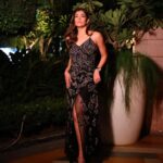 Archana Vijaya Instagram – 𝗡𝗮𝗺𝗿𝗮𝘁𝗮 𝗝𝗼𝘀𝗵𝗶𝗽𝘂𝗿𝗮 𝗫 𝗗𝗶𝗮 𝗰𝗼𝗹𝗼𝗿𝘀
An eve with Glitz, Glamor, Generosity and Purpose.

Archana Vijaya exudes sophistication in our sheer black embellished gown.