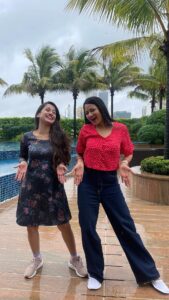 Archita Sahu Instagram - Reel with birthday girl !
Happy birthday darling ❤️

@rayelinasamantaray 

#happybirthday #birthdaygirl #birthday