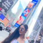 Archita Sahu Instagram - Hey newyork ! You are being missed this side 😍 #newyork #usa #archita #throwback #saturday #vibes New York Times Square