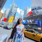 Archita Sahu Instagram - Hey newyork ! You are being missed this side 😍 #newyork #usa #archita #throwback #saturday #vibes New York Times Square