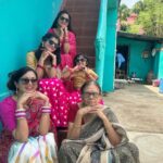 Archita Sahu Instagram - We have always celebrated Raja at my aja aie ghara ever since I was born !!!! Here is a glimpse of this year Raja ❤️❤️❤️❤️ #jatni #khordha #raja #family #love