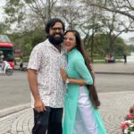 Archita Sahu Instagram - Cup cakes at Lake ❤️❤️ #sabyarchita @sabyasachi_actor #travelgram #couple #travelphotography #instatravel #love #loveyou #instagood #travelblogger #influencer #celebrity #sabyasachi #archita #hoankiem #hoankiemlake Hoàn Kiếm