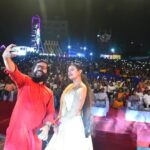 Archita Sahu Instagram - Bhubaneswar !!! Had never imagined Raja could be this grand here at Nayapalli and Nuagaon !!! Grateful for the love we got at both the places ! My outfit designed by @sabyasachi_satpathy @keembdanti #bhubaneswar #templecity #raja