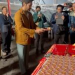 Arjan Bajwa Instagram – Diwali Celebration on shoot in Taiwan… it was a rainy Diwali at Keelung Port,the shoot location and last day of filming … had everyone in the Taiwanese unit do the aarti and take blessings … .
.
.
.
.
.
#happydiwali #diwali2023 #blessed #celebration #indian #festival #shootlife #actorslife #arjanbajwa #bollywood #entertainment #show #mensfashion #instagood #instadaily #reelsinstagram #reelsindia #viral #mood #trendingreels Keelung Port, Taiwan.