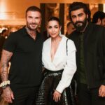 Arjun Kapoor Instagram - A night to remember… To meet someone u have admired from afar for so many years & to be able to talk face to face with him about his new life in Miami, football, India, travel, his kids, philanthropy & everything else I could squeeze into a 15 minute dinner table chat. Grateful to have met @davidbeckham & completely in awe of his genuine sincerity towards spending time with all of us & being kind enough to allow every fan boy/girl in that room to feel elated to get a picture & time with him… Thank You @sonamkapoor & @anandahuja for fulfilling this childhood dream of mine !!! #whatanight #legend #beckham