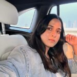 Arushi Sharma Instagram – Carfie chronicles 🚕🤳🏻