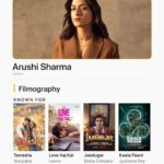 Arushi Sharma Instagram – If @_arushisharma’s performance in Kaala Paani has piqued your interest, here’s a list of titles that she is known for 💛

Which is your favourite character played by her?

🎬:
Tamasha | Netflix
Love Aaj Kal | Jio Cinema, Netflix
Jaadugar | Netflix
Kaala Paani | Netflix