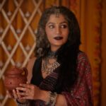 Arya Instagram - Ek shor hai muhjmein Jo kaafi khamosh hain 🫥😇 Costume @byhand.in MUA @sajithandsujith Styling @sabarinathk_ Jewelry @goodwillcollectionskerala Photography @plan.b.actions Studio @maxxocreative Art @silvester_attractte