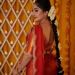 Arya Instagram - VIJAYADASHAMI 2023 🌟🌸 Dhavani @kanchivaram.in Mua @sajithandsujith Styling @sabarinathk_ Jewelry @ttdevassy Photography @plan.b.actions Art @silvester_attractte Studio @maxxocreative Photography asst @dayonphotos #festivewear #festiveseason #navratri #vijayadashami #2023 #dressup #makeup #tradition #ethnicwear #fashioninspo