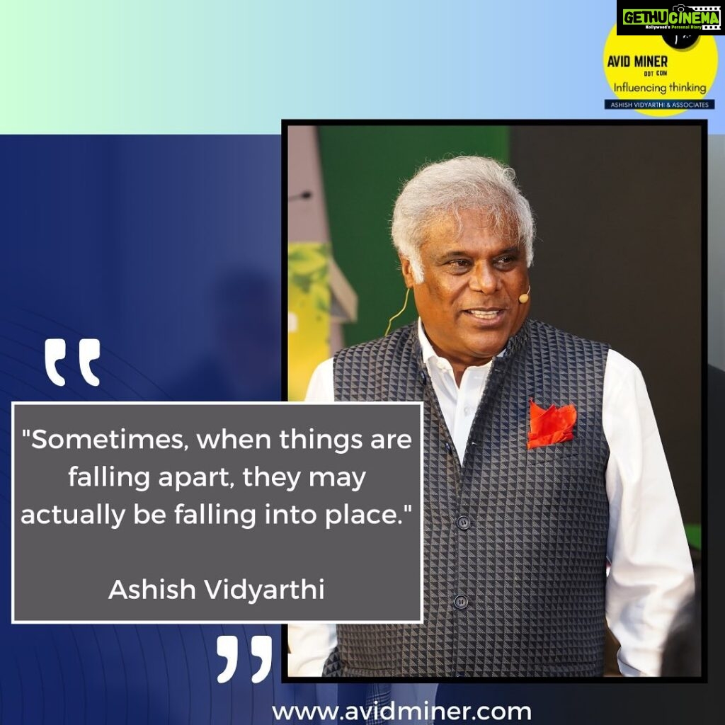 Ashish Vidyarthi Instagram - In the vast expanse of the universe, don't fret when circumstances diverge from your expectations. Maintain your composure and contemplate, for you'll come to fathom that an omnipotent force orchestrates a grand cosmic design, shaping our existence for the better. Therefore, maintain your faith and behold the transformative influence that change ushers forth. #AshishVidyarthi #LifeQuotes #Motivation #UniversalWisdom #Perspective #Lifeadvice #quotes #lifelessons #quotestoliveby #quotesinstagram