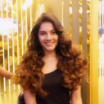 Ashrita Shetty Instagram - Hairstyle takeover with TRESemmé at Nykaaland Stealing the spotlight with a stunning 90s blowout, masterfully created by the experts at the Tresemme Style Studio at Nykaaland, all thanks to the newly launched TRESemmé Keratin Heat Protect Spray. This spray coats hair like a primer keeping it safe from heat damage and ensuring your locks look amazing. So wait no more & stay style ready with @tresemmeindia #TRESemméAtNykaaland #Nykaaland #TRESemmé #TRESemméIndia #Hairstyling #HairTrend #Ad