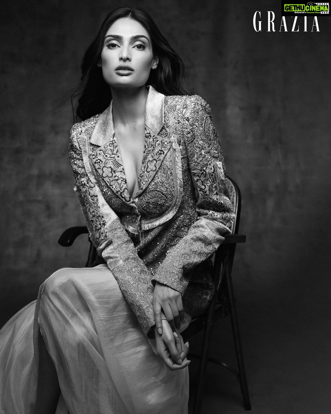 Athiya Shetty Instagram - for @graziaindia 🤎