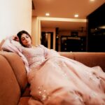 Athmiya Instagram - Get lost-in what you love 😎 💫 💜 📸 @shajeel_kabeer 🎨 @vivekrb_ Costume n styling @zohibzayi Hair n makeup @glam__station_ Location @nadhiyoram Nadhiyoram River Retreat