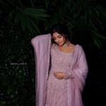 Athmiya Instagram - 💜 📸 @shajeel_kabeer 🎨 @vivekrb_ Costume n styling @zohibzayi Hair n makeup @glam__station_ Location @nadhiyoram Nadhiyoram River Retreat