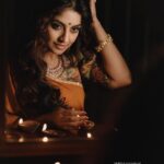 Athmiya Instagram - Light up 🪔 📸 @sameeh_photography HMU @_sapnas_makeover Costume design @hoorlyn_design_studio Styling @m_uhammed_sap Location @ekanthaala Accessories @parakkat_jewels