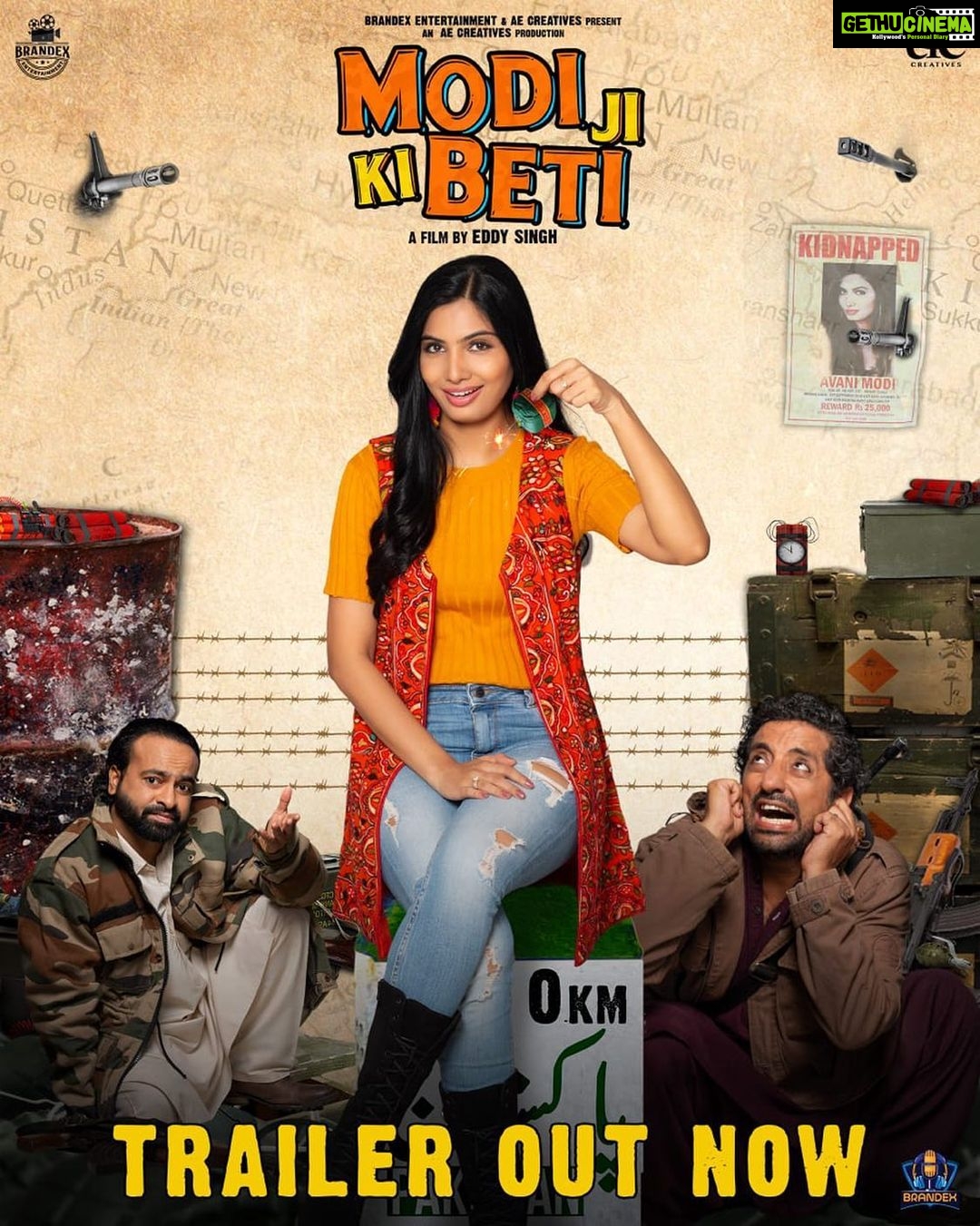 Avani Modi Instagram - Here begins the joyride. Much awaited trailer of the comedy drama #modijikibeti is out now. Link in bio @avanimodiofficial @pitobash @vikramkochhar @kavita_ghai #ModiJiKiBeti #MJKBFilm #InCinemas #14Oct22 A film by - @eddy_p_singh Producer - @avanimodiofficial @eddy_p_singh @arpitmgarg Associate producer - @eshanmodi @arshadsiddiqui_official Co- producer - @paresh6723 @vish_monoara @pitobash DOP - @subhchint Written by - @avanimodiofficial Marketing - @sahilmalik3091 Publicity Design - @vowdesignstudio_ Digital - @vizualjunkies #EddySingh #AvaniModi #Pitobash #VikramKochhar #TarunKhanna #KavitaGhai @avanimodiofficial @vikramkochhar @pitobash @tarunkhanna23.tk @kavita_ghai @brandexmusic #ArpitGarg #Brandex @ritesh.shrivastav.397 @vizualjunkies @posthousestudioz @vowdesignstudio_ #RajveerAhuja #PravinAngre #Kashmir #IndVsPak #Bollywood #hindimovie Mumbai - मुंबई