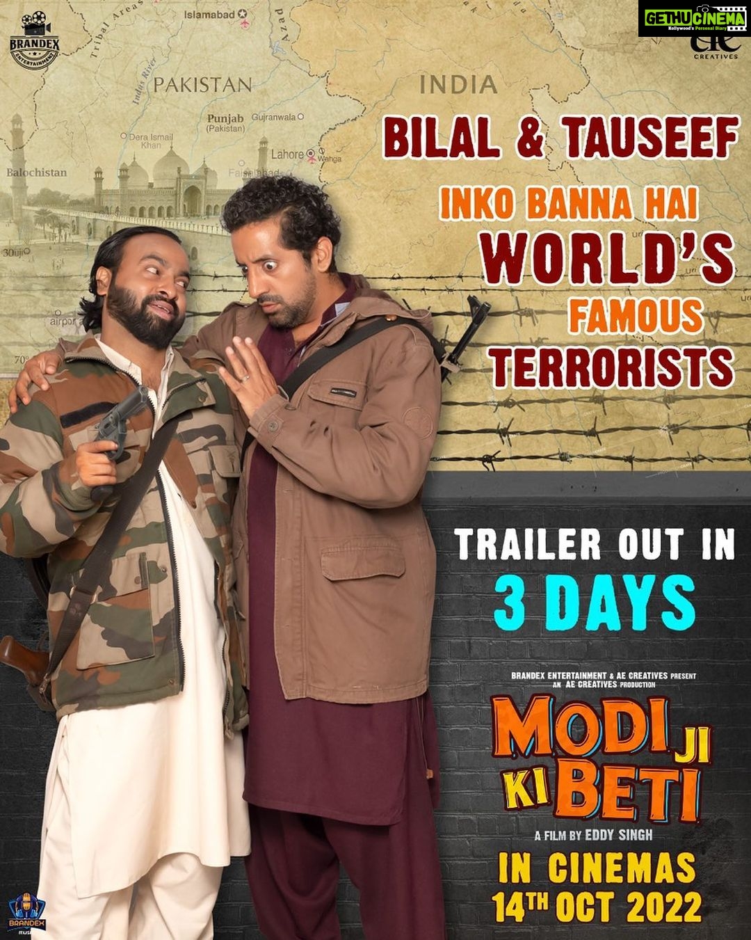 Avani Modi Instagram - BILAAL & TAUSIF inko ban na hai world’s famous terrorists #modijikibeti trailer out in 3 days @mjkbfilm @pitobash @vikramkochhar #ModiJiKiBeti #MJKBFilm #InCinemas #14Oct22 A film by - @eddy_p_singh Producer - @avanimodiofficial @eddy_p_singh @arpitmgarg Associate producer - @eshanmodi @arshadsiddiqui_official Co- producer - @paresh6723 @vish_monoara @pitobash DOP - @subhchint Written by - @avanimodiofficial Marketing - @sahilmalik3091 Publicity Design - @vowdesignstudio_ Digital - @vizualjunkies #EddySingh #AvaniModi #Pitobash #VikramKochhar #TarunKhanna #KavitaGhai @avanimodiofficial @vikramkochhar @pitobash @tarunkhanna23.tk @kavita_ghai @brandexmusic #ArpitGarg #Brandex @ritesh.shrivastav.397 @vizualjunkies @posthousestudioz @vowdesignstudio_ #RajveerAhuja #PravinAngre #Kashmir #IndVsPak #Bollywood #hindimovie