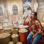 Avani Modi Instagram – All about last night…! 
@vivahabhojanambu to explore the authentic andhra food. @ammuchandra3339 thank you for this. 

Styled by @milankamaliya