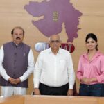Avani Modi Instagram - It was wonderful meeting hon’ble CM of Gujarat Shri @bhupendrapbjp sir and tourism minister Shri @purneshmodibjp sir today and have their blessings to my upcoming movie MODI JI KI BETI. Your support and faith in our movie gives us immense pride and encouragement to make it reach to the larger audience. 🙏🏻 @eddy_p_singh @bjp4gujarat @vinodmodicom @eshanmodi @vikramkochhar @pitobash