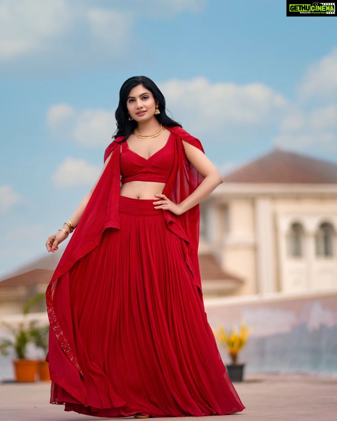 Avani Modi Instagram - "Draped in a ravishing red lehenga, our award-winning actress @avanimodiofficial shines brighter than ever! 🌟 Congratulations on your well-deserved accolade! 🏆❤️ #AwardWinner #StunningBeauty #RedLehengaGoals" Styling: @beingstyl Assistant Styling: @gummadimeghana Outfit: @tirabynareshraj Photographer: @lakshman_murthy99 , @chandu_chinna_creations Filmnagar Cultural Club, Film Nagar, Jubilee Hills, Hyderabad