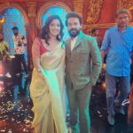 Avanthika Mohan Instagram - Well My dream came true! I thank God I met the Super Star of the Malayalam film industry. @dileepactor Trust me I was star struck,coming from a non filmy background and meeting and shaking a leg with Dileepettan was a dream come true. We all know he is a brilliant actor but I have to tell you guys he is a great human being too.. the reason it’s because there were many people who were standing in queue to take selfies with him,he patiently stood there for like good half and hour and greeted us all. This is how an actor should be. Huge respect! I thank Asianet The show producer Mr.Baiju Melilla Sir The host @meeraa_vishnu You are such a good soul and Thank the entire crew of Comedy star season 3 It was a beautiful show! Guys don’t miss it! Stylist @nithinju MUA @aneeshcbabumakeupartist & @_sumathefacechanger_ Thank you chechi ❤️ Costume @namah_by_nikhilandrews Jewellery @kaya_online_ #dileepettan #asianet #comedy #comedystarseason3