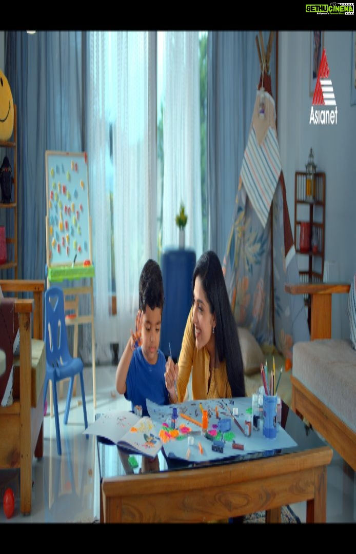 Avanthika Mohan Instagram - Above and before anything else, I am a mom. And I want nothing more than my son to just be happy and healthy. We as parents struggle to give our children nutritious food, for me I give him Nestle LACTOGROW! A nutritious milk, drink with high-quality nutrients, in a flavor which he loves! Happy kid, happy mom 😃 @nestlelactogrowindia Yaaay that's my son Mr.Rudraunsh!! I'm a proud mother,he is just three year old and his expressions are 🙌 without any hassle he did soo well. He is just like me he loves to be infront of camera and I'm sure he will do something big in his life❤️ First time together on screen🧿 Thank you Asianet and Nestle lactogrow and the whole crew for taking good care of my son. Thank you @arunrajkartha Sir 😊🙏 #nestlelactogrow #asianet #instagram #motherandson #instagood