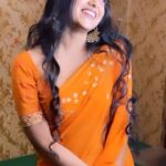 Avanthika Mohan Instagram - Channeling my inner Mallu🧡 MUA @roshnistvm ##reelsinstagram #video #trendingreels #reelsvideo #explorepage #reels #reelsinstagram #reelsindia #tiktok #mallu #trending #reelitfeelit #sareelover #explore #malayalamsongs #malayalamcinema