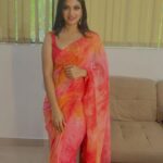 Avanthika Mohan Instagram - Happy birthday to a self willed,strong and beautiful soul. 🧡 Costume @revathyjayanbabu Thank you for this beautiful saree! #onlypositivevibes #birthday #turningolderandwiser #instagram #picoftheday #proudtobeme