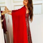 Ayesha Jhulka Instagram - “When I wear red I feel like I can do anything. Try and stop me…” 🛑 😜😂 #red #reddress #danger #stunning #outfit #moods #confidence #confident #aj #instagram #instagood #instadaily #photooftheday #photo #thursday #thursdayvibes #love #colour