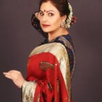 Ayesha Jhulka Instagram - A red saree in the wardrobe is as important as a black dress 😍❤️ PR - @manalirawat Jewellery - @khushi_jewels Stylist - @prynkamundada Asst Stylist- @jaya_bhatra Hair - @shparveen347 Makeup- @samina_makeupmagic Managed @deepalikhetan #loveforred #saree #elegance #tradition #traditional #culture #indian #red #sareelove #ootd #selflove #photooftheday #instagood #instagram #festival #wednesday #love