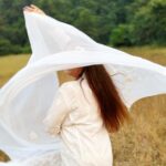 Ayesha Jhulka Instagram - MOODS !! "Happiness is not a station you arrive at, but a manner of traveling." —Margaret Lee Runbeck #mood #moods #moodboard #happy #happiness #dance #white #peace #beauty #aj #instagood #instagram #instadaily #insta #photooftheday #photoeveryday #sunday