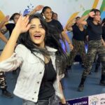 Ayli Ghiya Instagram - Never stop doing what makes you happy… So I infiltrated the dance flash mob and became one of them❤️ #flashmobs #highlightsoftheweek