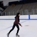 Ayli Ghiya Instagram - Another Pair of Shoe⛸️😌🫶🏻 Well.. this was only the 2nd time I’ve tried Ice skating.. guess how many times I might have fallen?😂😂 Lemme know if you want a BTS video😂😂😂 Lisle, Illinois