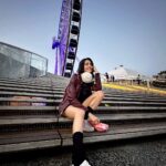 Ayli Ghiya Instagram - When you meet your long lost best friend all the way across in another country! 😂😭😂😂😂 Navy Pier Ferris Wheel