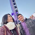 Ayli Ghiya Instagram - When you meet your long lost best friend all the way across in another country! 😂😭😂😂😂 Navy Pier Ferris Wheel