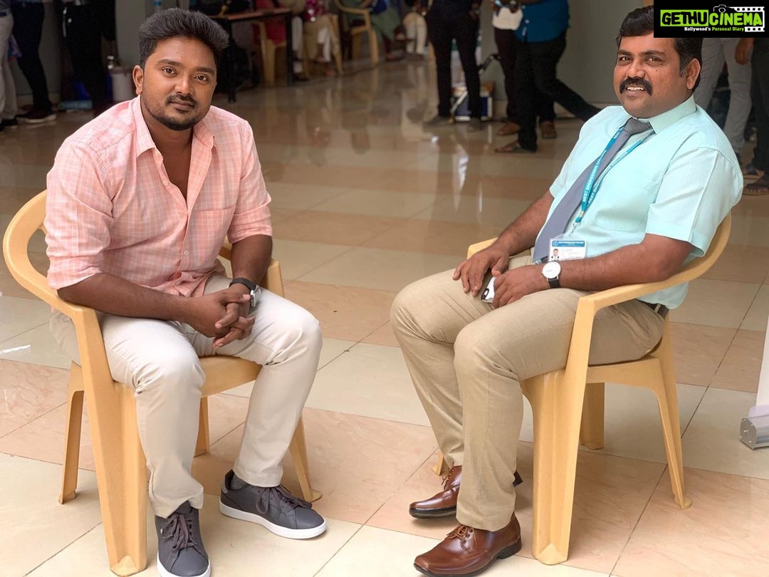 Bala Saravanan Instagram - இனிய பிறந்தநாள் நல்வாழ்த்துக்கள் அன்பு தலைவா @kaaliactor மகிழ்ந்திருங்கள் ❤️🤗👍🏾