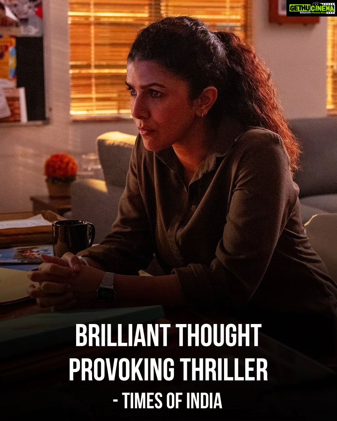 Bhagyashree Instagram - Humbled by the praises. Thank you @mikhilmusale88 for believing I could play on the other side 😇 A story you cannot miss, go book your tickets now! #SajiniShindeKaViralVideo Link on the story.