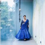 Bhakti Kubavat Instagram - #kalki 💙 Inframe : @bhaktikubavat Outfit : @kalkifashion Deaigned by: @therealrohitsinghrajput Make up : @jasmine_beauty_care @richa_dave Captured by : @hd.creation.pictures @cinematicbyharsh @_its_bunny.___ #KALKI #bhakti #bhaktikubavat #hdcreationphotography Ahmedabad, India
