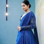 Bhakti Kubavat Instagram - #kalki 💙 Inframe : @bhaktikubavat Outfit : @kalkifashion Deaigned by: @therealrohitsinghrajput Make up : @jasmine_beauty_care @richa_dave Captured by : @hd.creation.pictures @cinematicbyharsh @_its_bunny.___ #KALKI #bhakti #bhaktikubavat #hdcreationphotography Ahmedabad, India