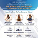 Bhakti Kubavat Instagram - *Are you ready to unlock the secret to captivating your audience?* If so, mark your 🗓️ Join us on April 26th, 2023 & learn from renowned emcee’s about the power of anchoring. Perfect for students, professionals, entrepreneurs & anyone seeking to enhance their communication skills. 🗓️ *Wednesday, 26th April ’23* ⏰ *5:45pm - 7:00pm* 📍 *GCCI, Ashram Road, Ahmedabad* *Don't miss out on this learning event - Registration is free but mandatory* bit.ly/3MBKM31 *Meet & Learn From The Top Anchors of Gujarat*⭐️⭐️⭐️ 🎙️Amrita Acharya - Emcee, Digital Creator, Lifestyle Guide 🎙️Bhakti Kubavat - Actress (Hindi & Gujarati, Award Winning Emcee of India 🎙️RJ Megha - Top voted RJ, Happiness Host, LIVE Wire, Energy Bomb *During this session, you'll discover* 🗣️The key principles of anchoring 🗣️ Build trust & influence your audience's perspective 🗣️Our speakers will reveal their top tips & tricks for engaging and holding the attention of your audience. Regards, Aasit Shah Chairman, GCCI Film • Entertainment • Media • Events (FEME) Commitee Rajesh Ravani CoChairman, GCCI Film • Entertainment • Media • Events (FEME) Commitee @aasitshah @rajeshravani184 @zion_unlimited @weddingumbrella_global @amrita_acharya @rjmegha @gcciahmedabad @youthwinggcci