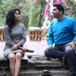 Bhamini Oza Instagram - Revisiting the memories onset #aummangalamsinglem behind the scenes.