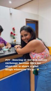 Bhanushree Mehra Instagram - Let’s make funny memories and keep the good times rolling ! 💃😋 . . . . . #bali #baliadventures #funtimes